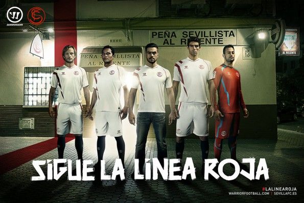 Siviglia maglie 2014-2015, la linea roja