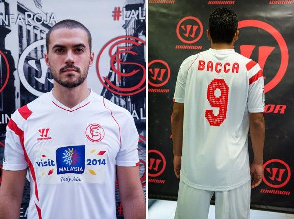 Siviglia 2014-2015, maglia home, sponsor e numeri