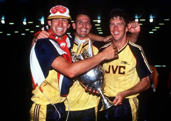 Arsenal, maglia away, First Division 1988-1989