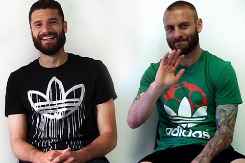 Intervista Candreva e De Rossi