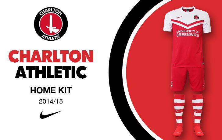 Charlton Athletic kit home 2014-15 Nike