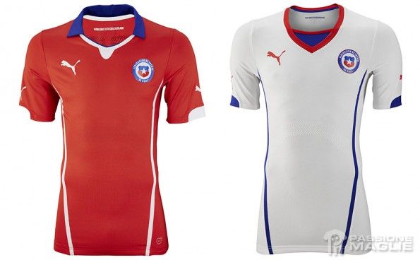 Maglie Cile Mondiali 2014