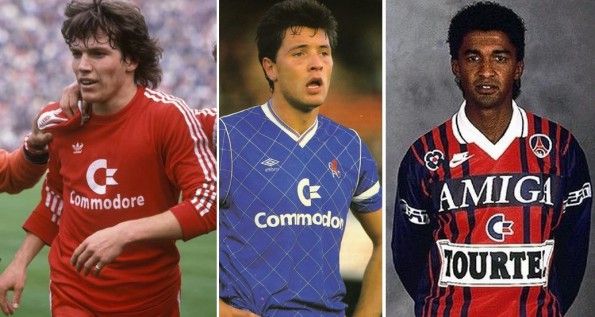 Commodore sulle maglie di Bayern e Chelsea e Amiga su quelle del Pari SG