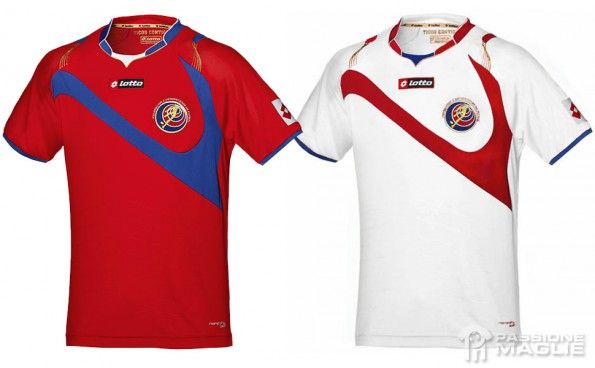 Maglie Costa Rica Mondiali 2014 Lotto