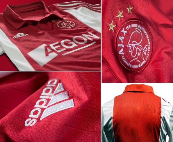 Dettagli prima maglia Ajax 2014-2015