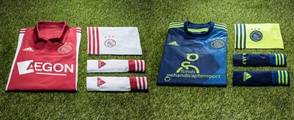 Le divise 2014-2015 dell'Ajax