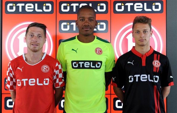 Presentazione maglie Fortuna Dusseldorf 2014-15