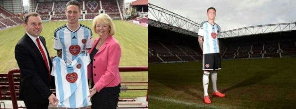 Away Kit Heart of Midlothian 2014 2015