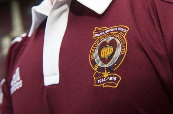 Maglia Heart of Midlothian Home 2014-2015