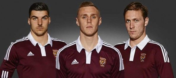 Maglia Home Heart of Midlothian 2014-2015