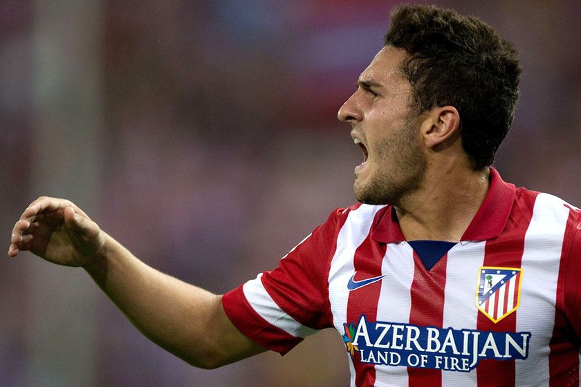 Koke dell'Atletico Madrid
