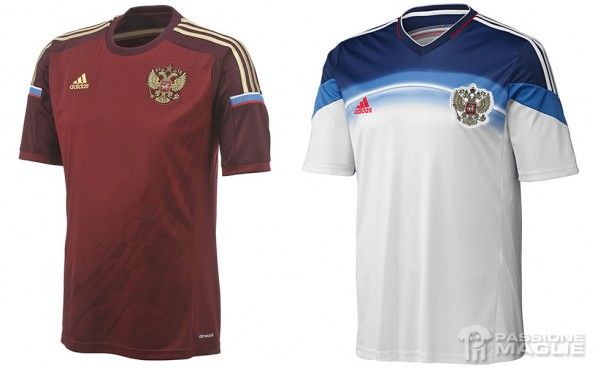 Maglie Russia Mondiali 2014 adidas