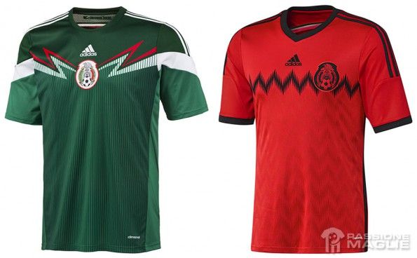 Maglie Messico Mondiali 2014
