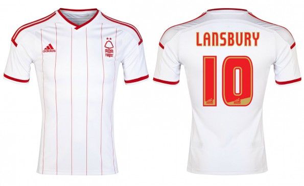 Seconda maglia Nottingham Forest 2014-15