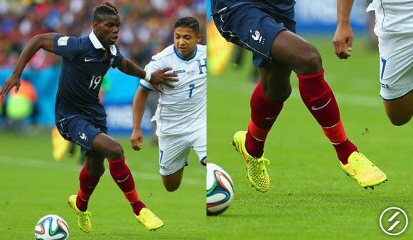 Pogba ai Mondiali 2014 con le Magista Opus