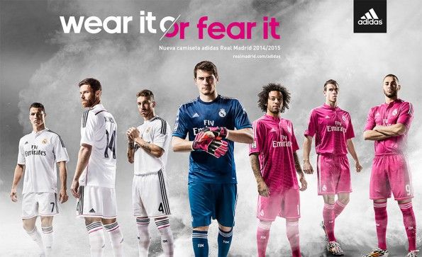 Real Madrid kit 2014-15