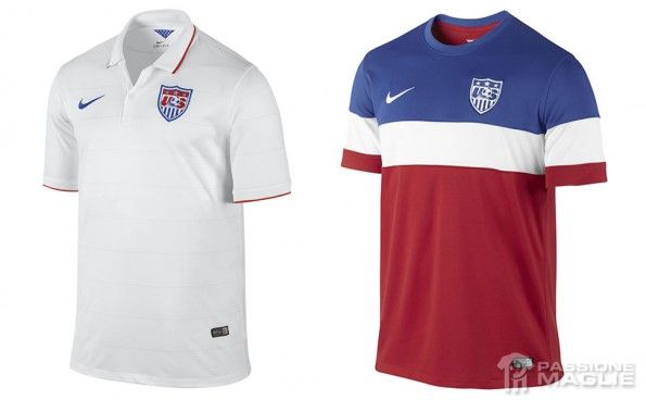 Maglie Stati Uniti Mondiali 2014 Nike