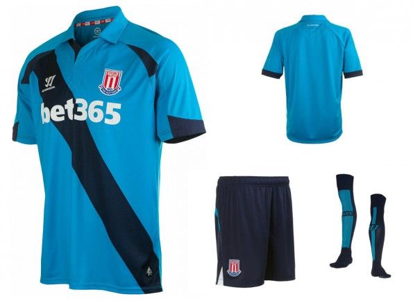 Seconda maglia Stoke City 2014-15