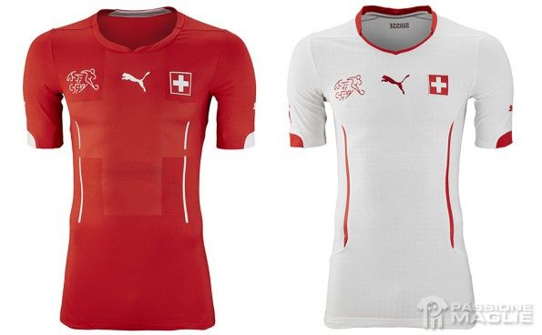 Maglie Svizzera World Cup 2014