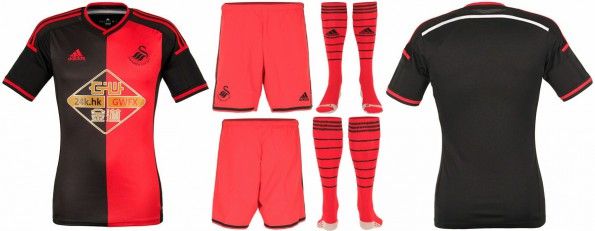 Seconda maglia Swansea 2014-2015