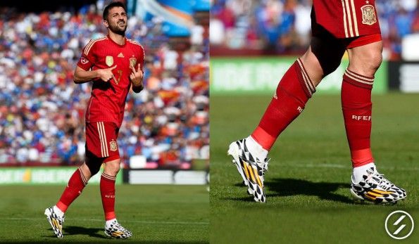 David Villa adidas F50 Battle Pack