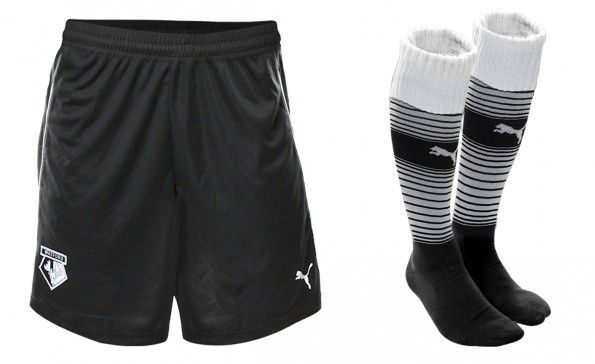 Calzoncini calzettoni Watford away 2014-15