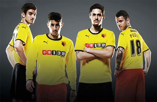Watford kit home 2014-15
