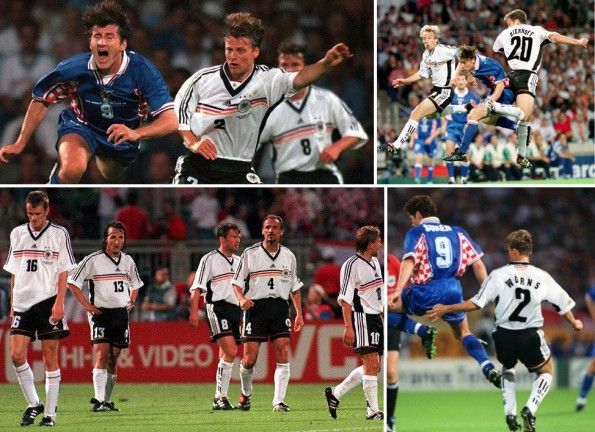 Germania-Croazia 0-3 Francia 98