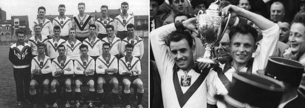 Lille anni '50 con scapulaire sul petto