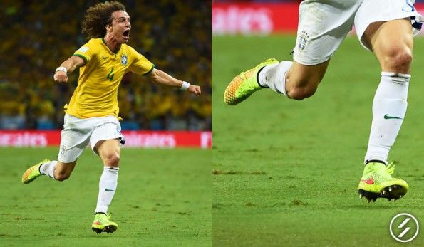 La festa di David Luiz con le Magista