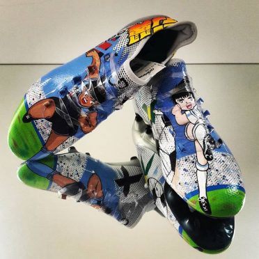 Scarpe Holly e Benji di Lukas Podolski