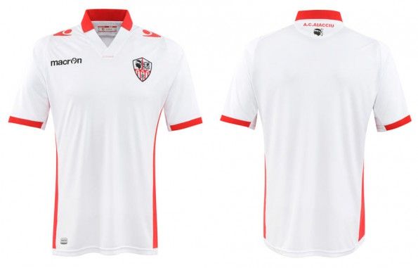Seconda maglia Ajaccio 2014-2015