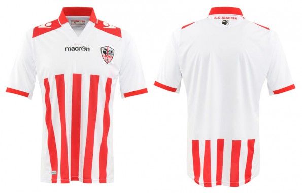 Maglia Ajaccio 2014-2015 home
