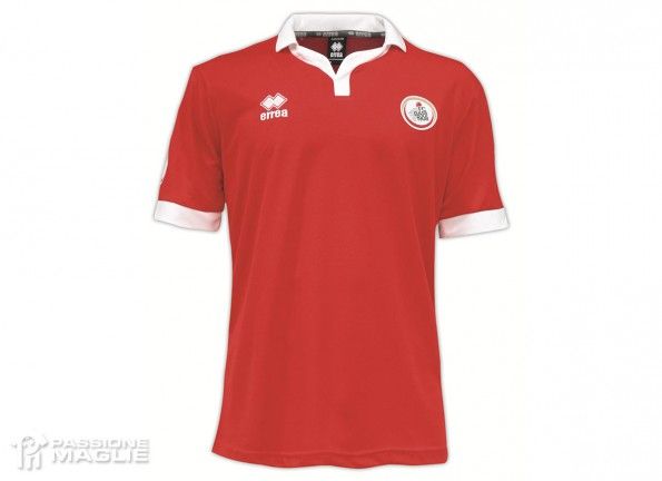 Prima maglia Bari 2014-2015 rossa