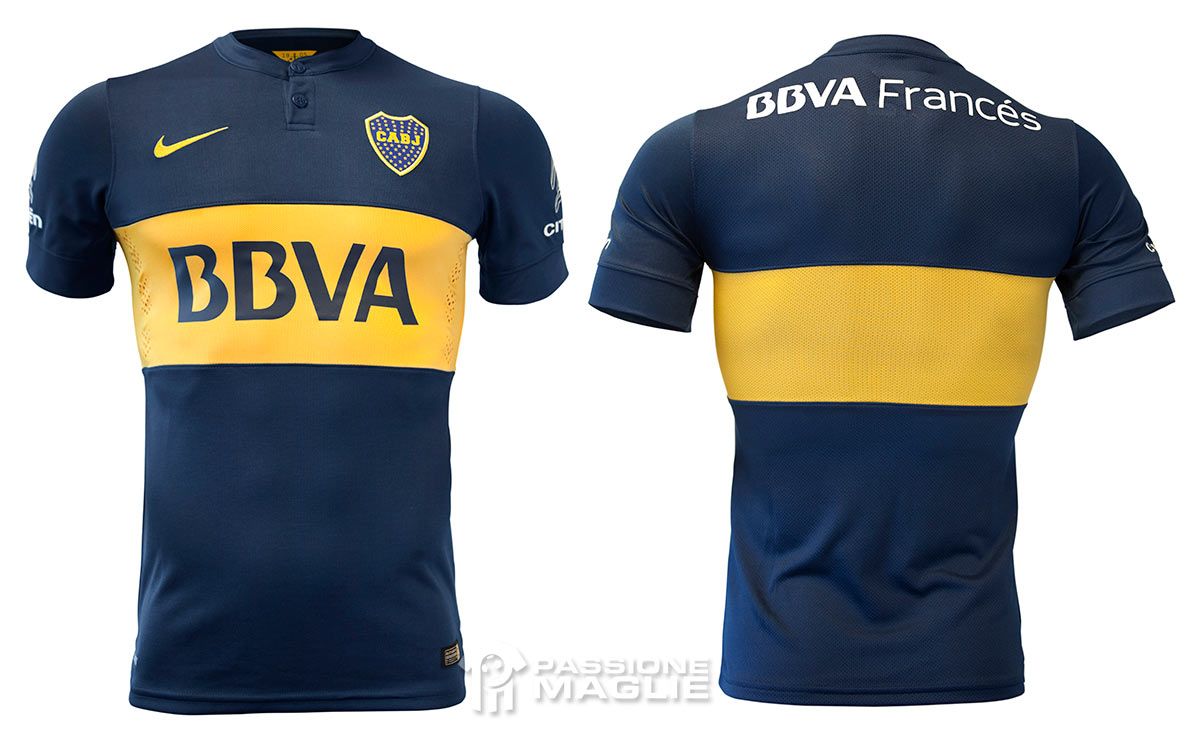 Maglie Boca Juniors 2014-2015, Nike torna alla tradizione