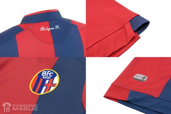 Dettagli prima maglia Bologna 2014-15