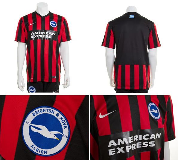 Seconda maglia Brighton & Hove Albion 2014-15