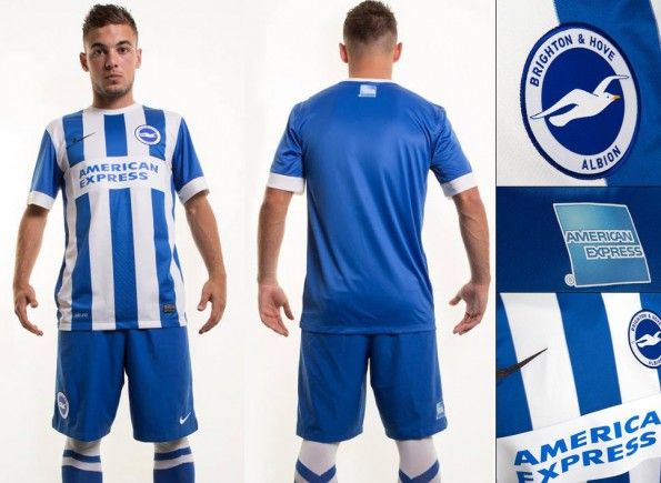 Maglia Brighton and Hove Albion home 2014-15