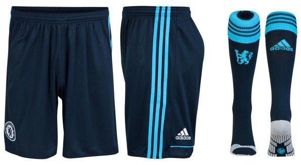 Pantaloncini calzettoni Chelsea third 2014-15