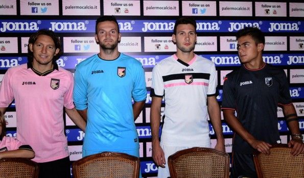 Kit Palermo 2014-2015 in conferenza stampa