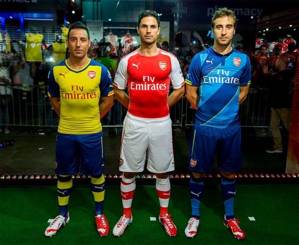Divise Arsenal 2014-2015 Puma