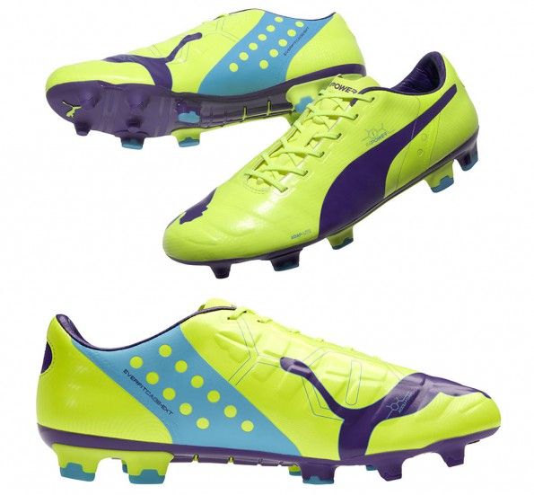 Scarpe evoPower Puma giallo-viola