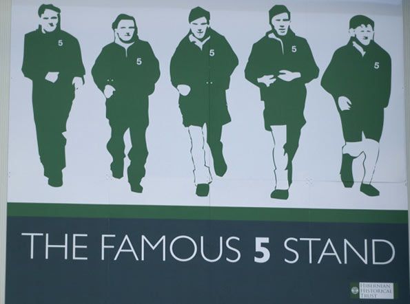 Famous five Hibernian