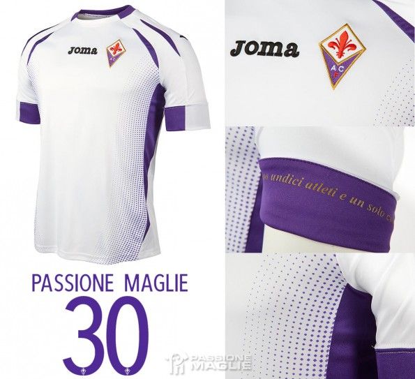 Seconda maglia Fiorentina 2014-2015 Joma