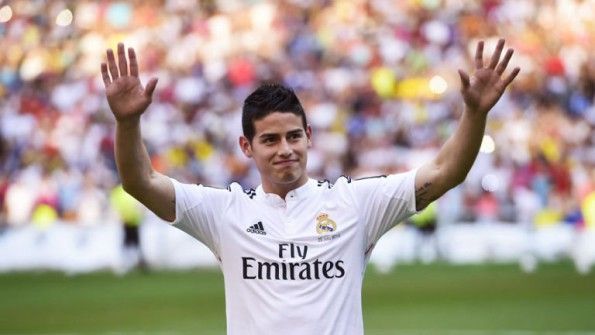 James Rodriguez al Real Madrid