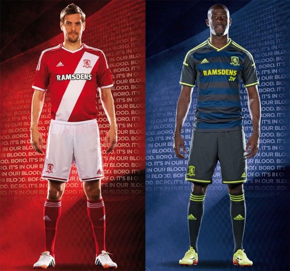 Kit Middlesbrough 2014-2015 adidas