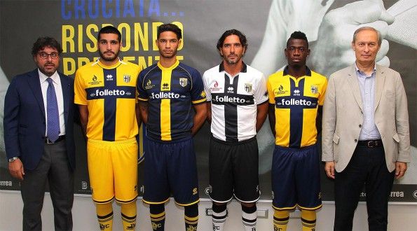 Presentazione maglie Parma 2014-2015