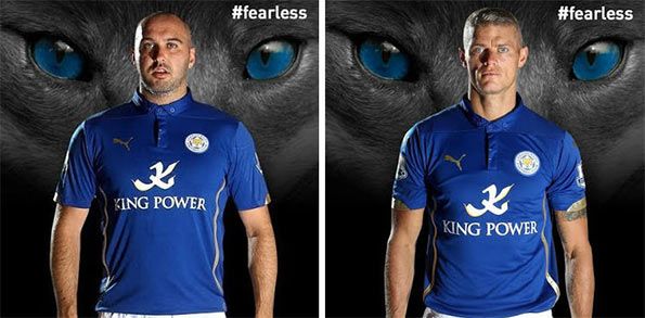 Maglia Leicester 2014-15 Puma