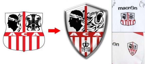 Nuovo stemma AC Ajaccio