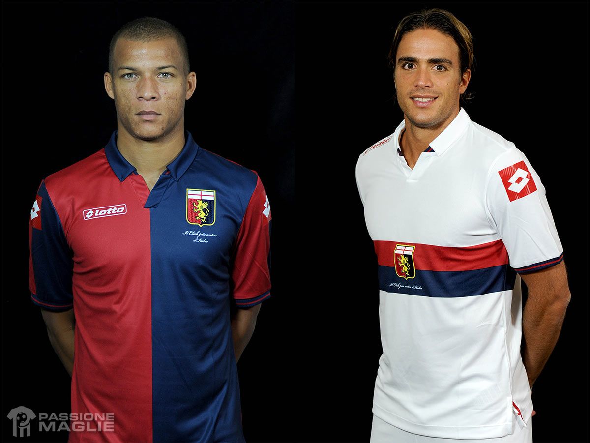 Presentazione maglie Genoa Lotto 2014-15